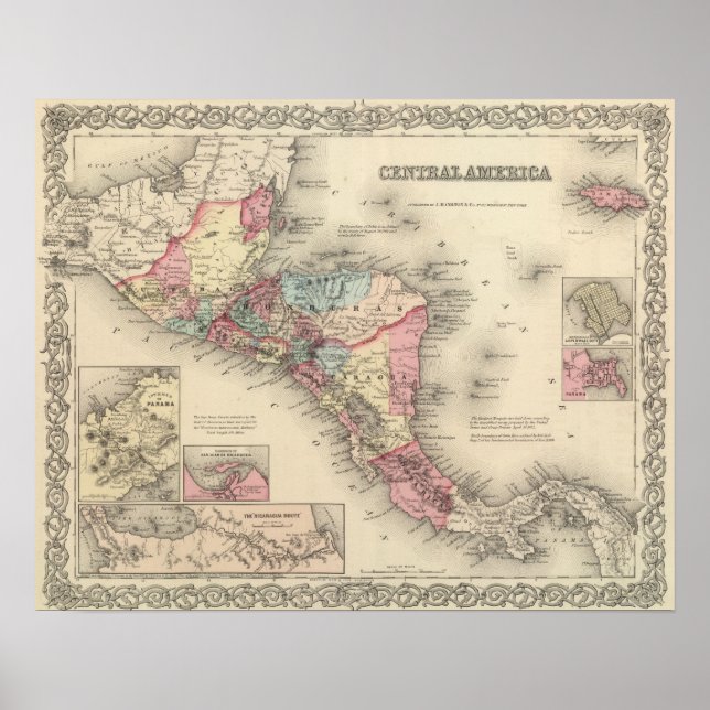 Póster América Central 8 (Frente)