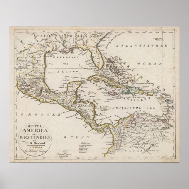 Póster América Central 9 (Frente)