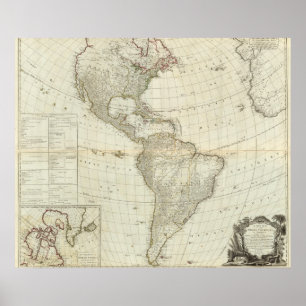 Póster América compuesta