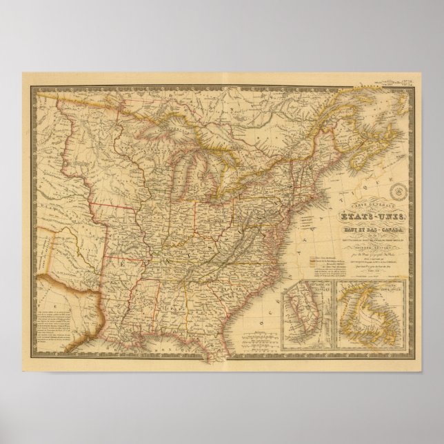 Póster América del Norte 24 (Frente)