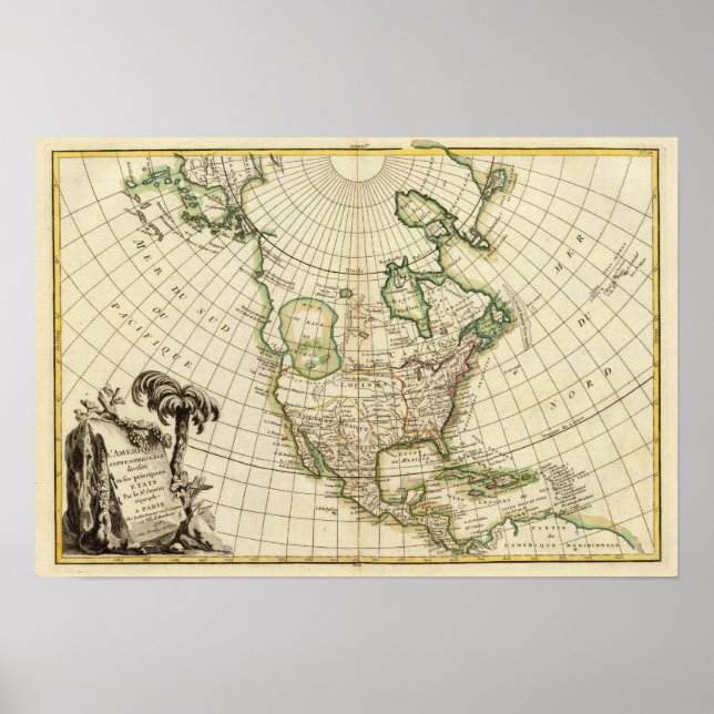 Póster América del Norte 26 (Frente)