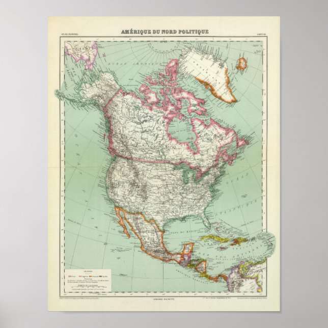 Póster América del Norte 31 (Frente)