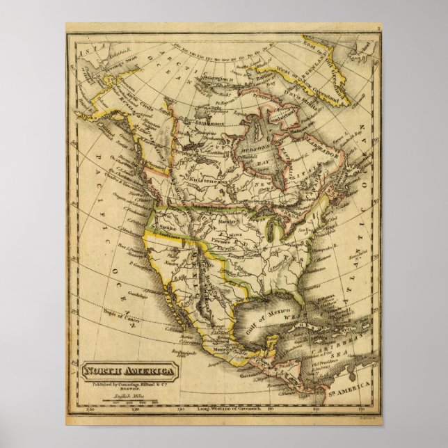 Póster América del Norte 38 (Frente)