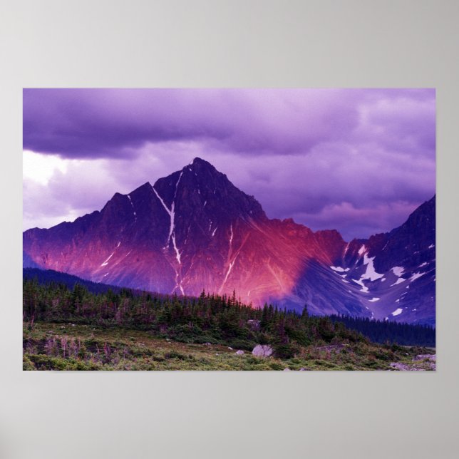 Póster América del Norte, Canadá, Alberta, Canadá (Frente)