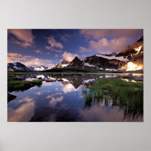 Póster América del Norte, Canadá, Alberta, Jasper 4