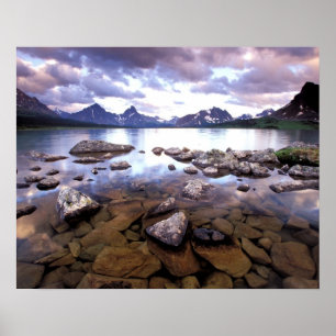 Póster América del Norte, Canadá, Alberta, Jasper Nationa