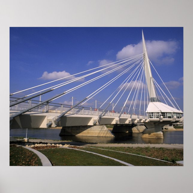 Póster América del Norte, Canadá, Manitoba, Winnipeg, (Frente)