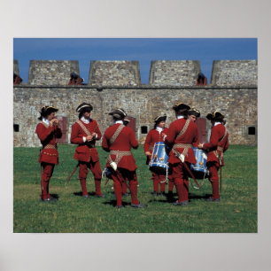 Póster América del Norte, Canadá, Nueva Escocia, Cabo Bre