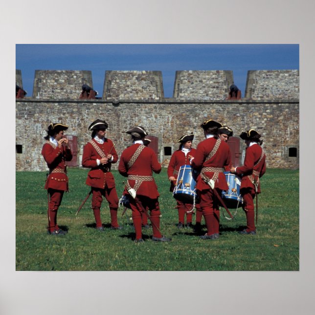 Póster América del Norte, Canadá, Nueva Escocia, Cabo Bre (Frente)