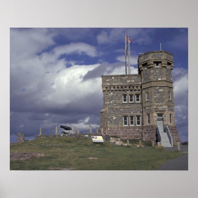 Póster América del Norte, Canadá, Terranova, St. John's.