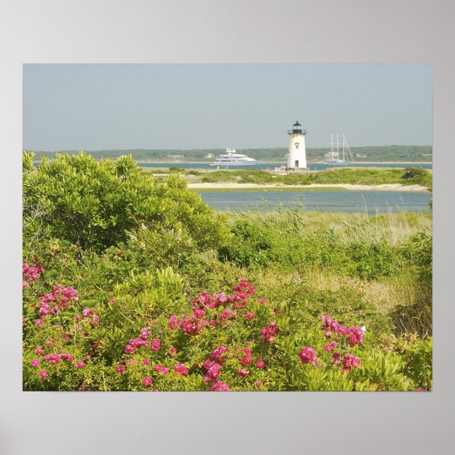 Póster América del Norte, EE.UU., Massachusetts, Martha's (Frente)