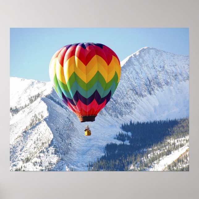 Póster América del Norte, Estados Unidos, Colorado, Monte (Frente)