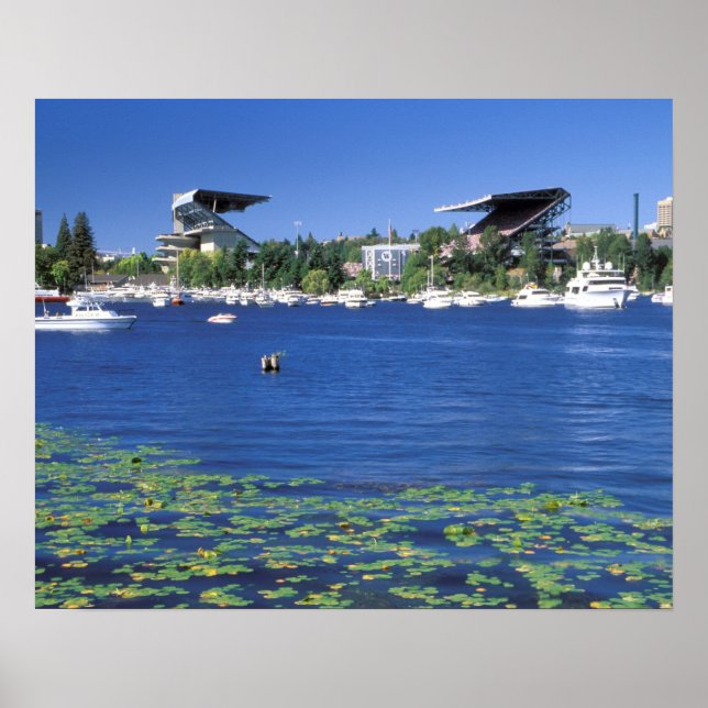 Póster América del Norte, Estados Unidos, Estado de Washi (Frente)