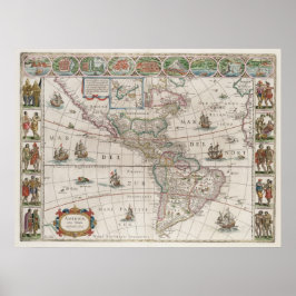 Póster América del Norte y del Sur