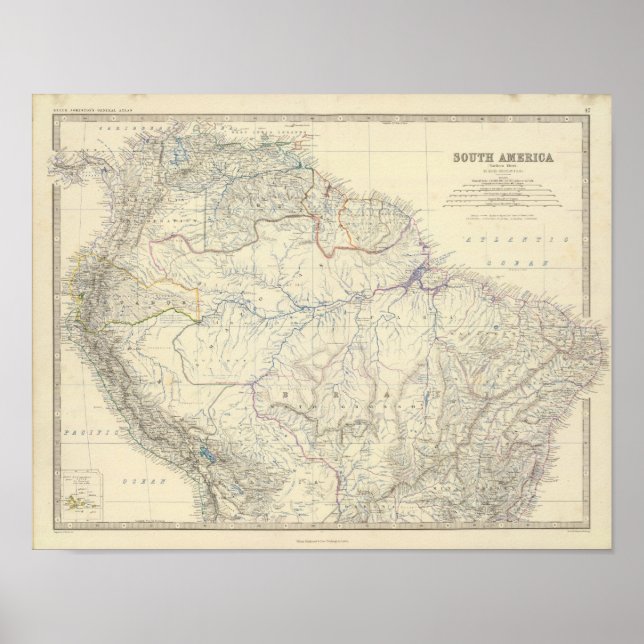Póster América del Sur (Frente)