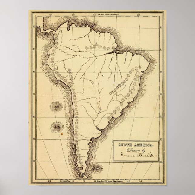 Póster América del Sur 3 (Frente)