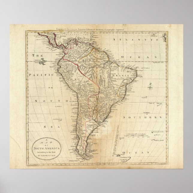 Póster América del Sur 32 (Frente)