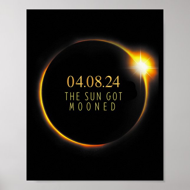 Póster América Divertida Eclipse Solar 4 08 (Frente)
