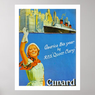 Póster América este año de Queen Mary