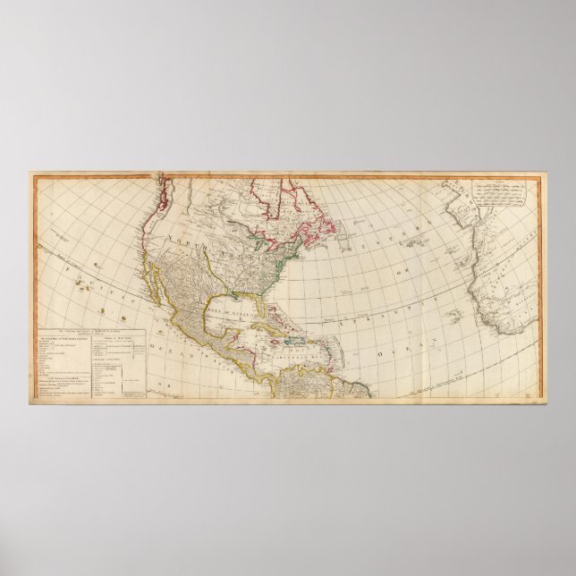Póster America north (Frente)