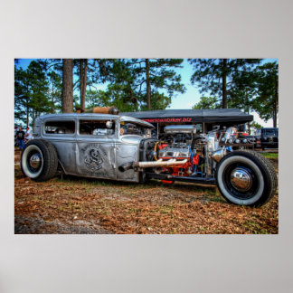 Póster American Biker Rat Rod