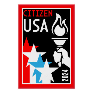 Póster American Citizenship Gifts