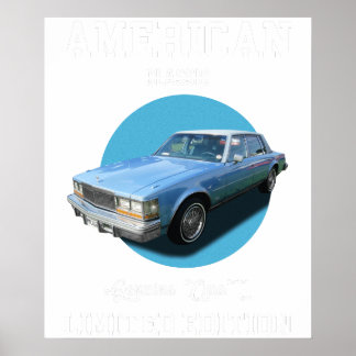 Póster american classic genuine quality limited edition c