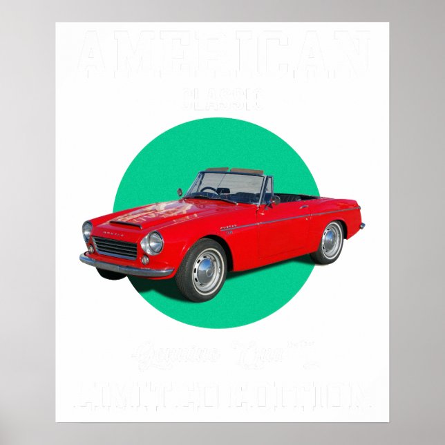 Póster american classic genuine quality limited edition d (Frente)