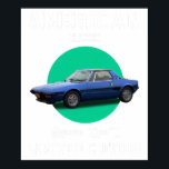 Póster american classic genuine quality limited edition F<br><div class="desc">A vintage classic car poster perfect for decorating your home,  garage,  office,  or studio. This retro automotive artwork is ideal for car enthusiasts,  collectors,  and anyone who appreciates timeless classic car culture.</div>