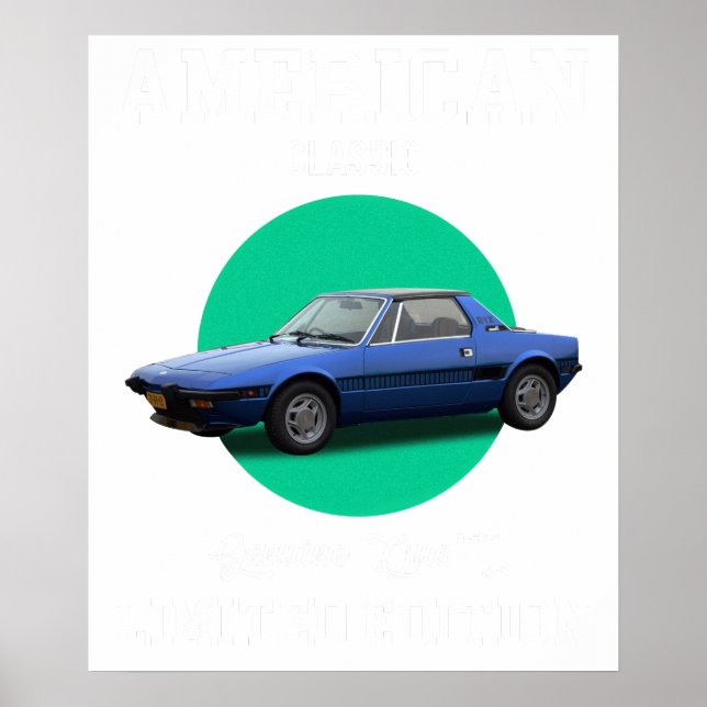 Póster american classic genuine quality limited edition F (Frente)