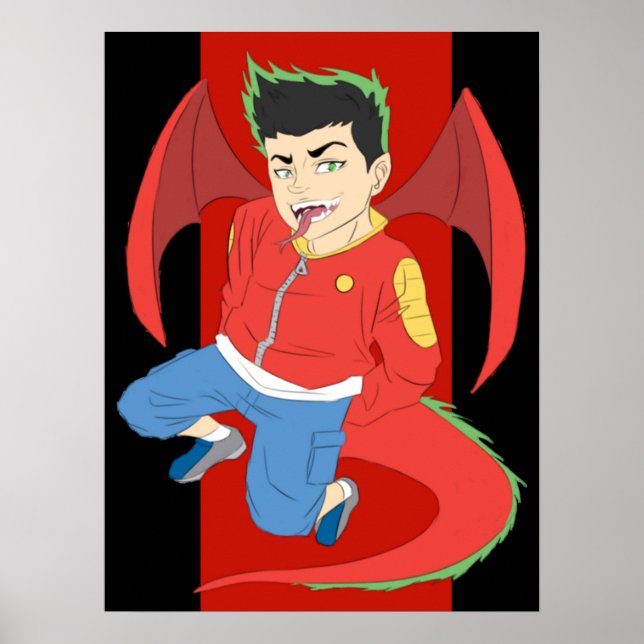 Póster American Dragon  Jake Long (Frente)