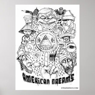 Póster American Dreams poster