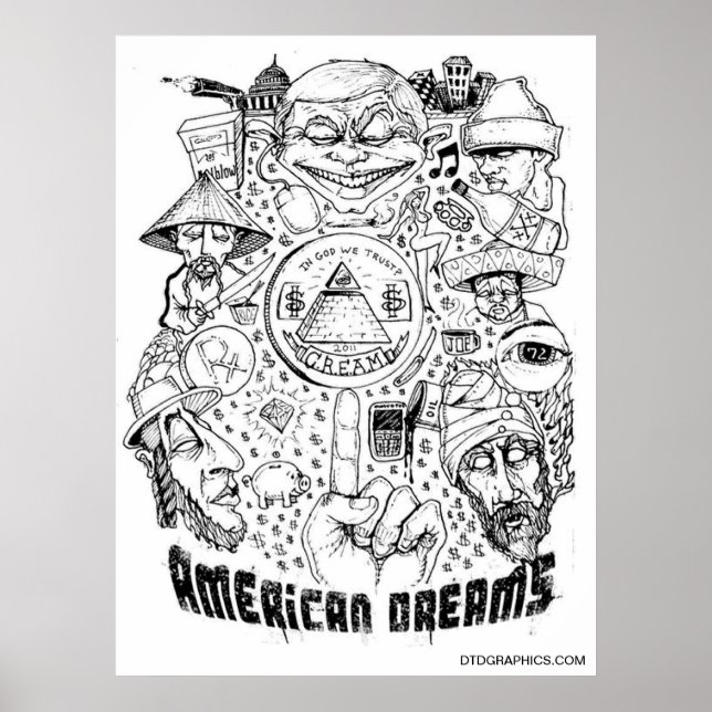 Póster American Dreams poster (Frente)
