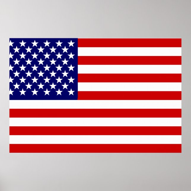 Póster American flag (Frente)