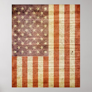 Póster American Flag