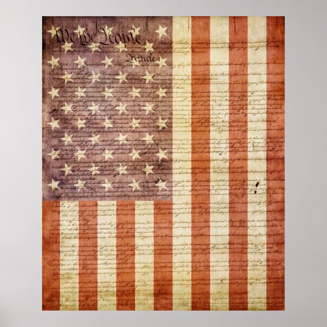 Póster American Flag (Frente)