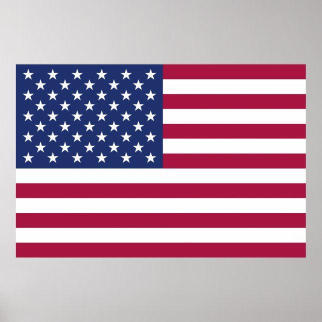 Póster American Flag Poster (Frente)