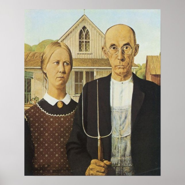 Póster American Gothic (Frente)