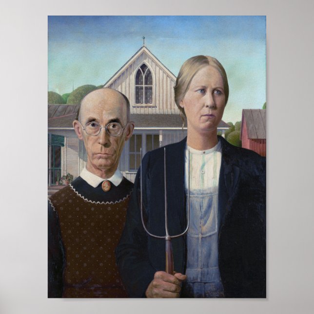 Póster American Gothic - Cross-dressing Poster (Frente)