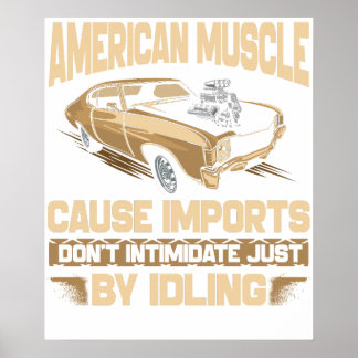 Póster American Muscle