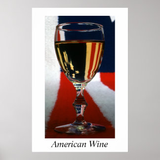 Póster American Wine-Poster