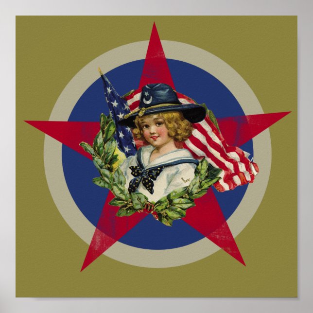 Póster Americana (Frente)