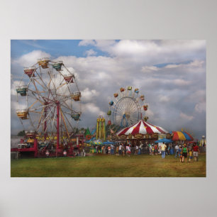 Póster Americana - Circo itinerante