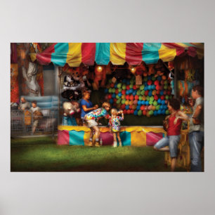 Póster Americana - en el país justo