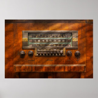 Póster Americana - Radio - Recuerda cómo era la radio