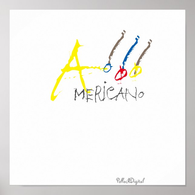 PÓSTER ¡AMERICANO! (Frente)