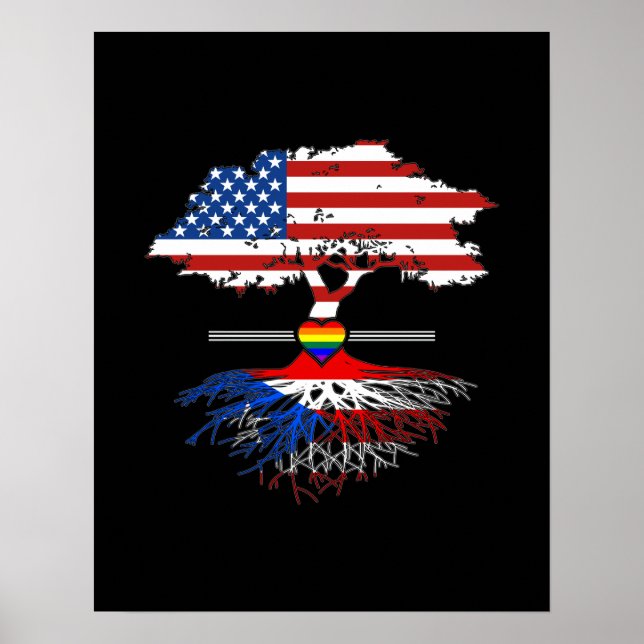 Póster Americano creció puertorriqueño causa revuelo en e (Frente)