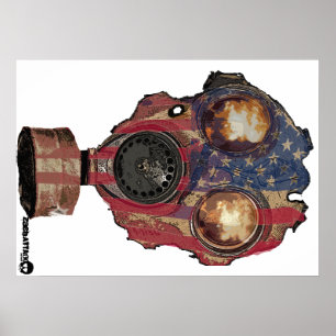 Póster Americano hermoso