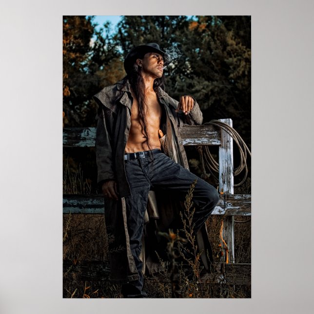 Póster Americano nativo (Frente)