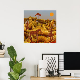 Póster Americanos nativos de Oro